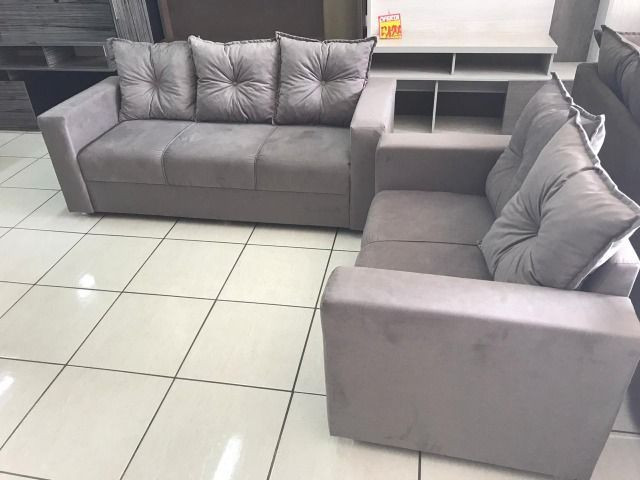 Oferta* Conjunto Sofa Animalle, 2 e 3 Lugares,Novo!!! , Frete Grátis