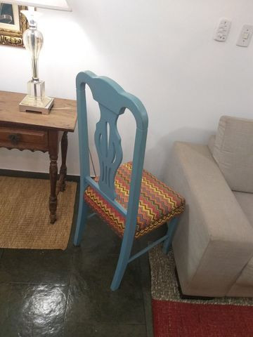 Vendo cadeira retro madeira - Foto 2