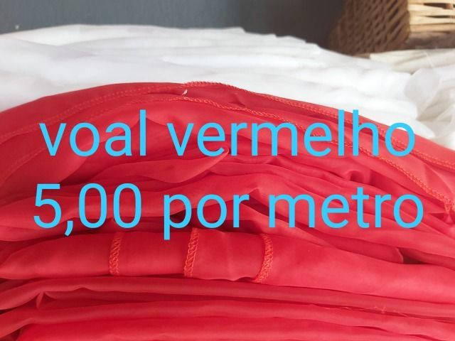 Voal diferentes cores por metro - Foto 2