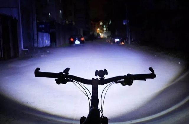 Lanterna Farol Bike Bicicleta 3 Leds T6 Recarregável Usb - Foto 5