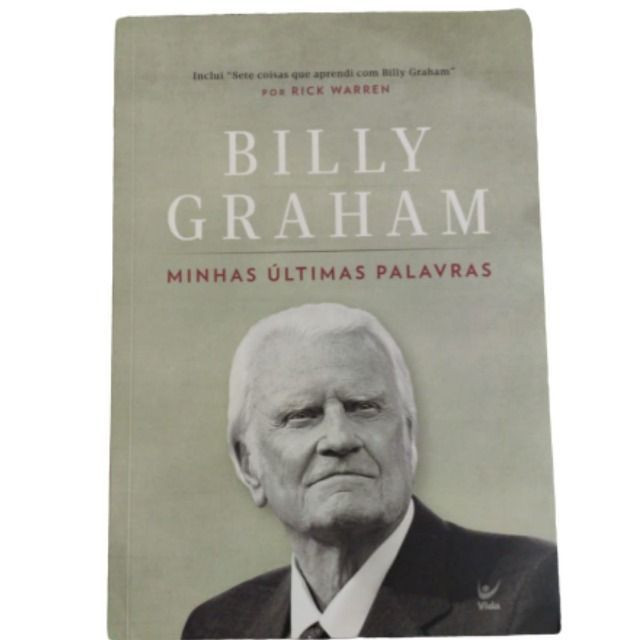 Livro minhas últimas palavras billy graham