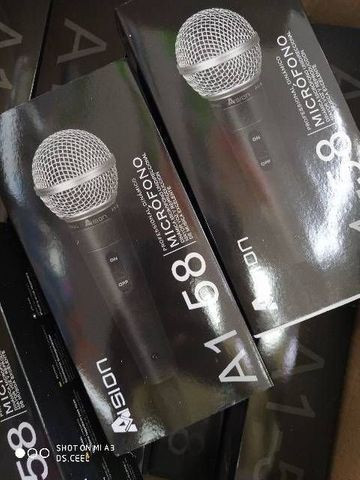 Microfone profissional A1-58 com fio - Foto 2