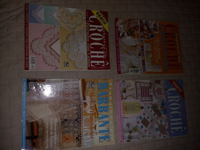 Revistas de crochê variadas - Foto 5