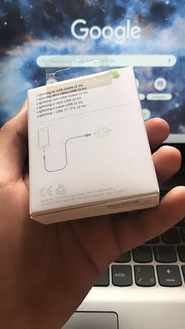 Cabo Apple Lightning Para Usb (2m) - Foto 3