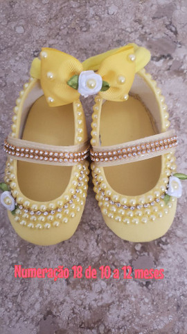 numeração de sapatinho de bebe