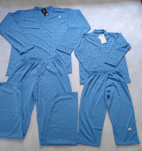 Pijama Masculino Adulto e Infantil 