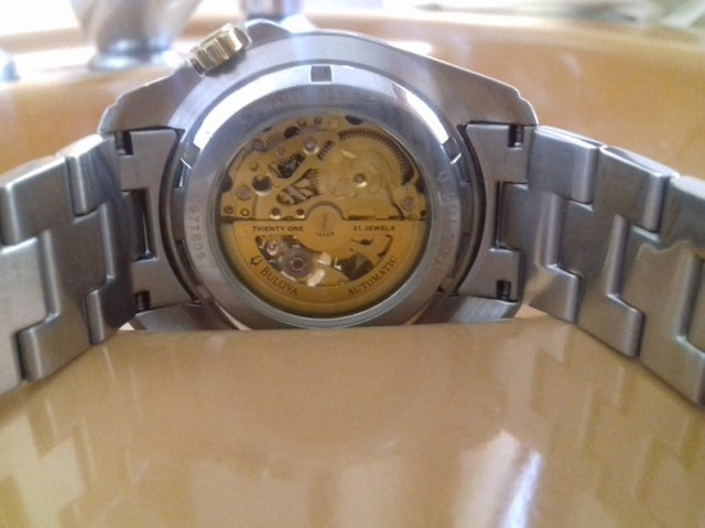 Relógio Bulova Automatic Marine Star WB30944F. - Foto 3