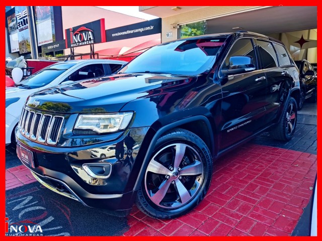 JEEP GRAND CHEROKEE LIMITED 3.0 TB DIESEL V6 4X4 AUTOMÁTICO COMPL IMPERDÍVEL FINANCIA 100%