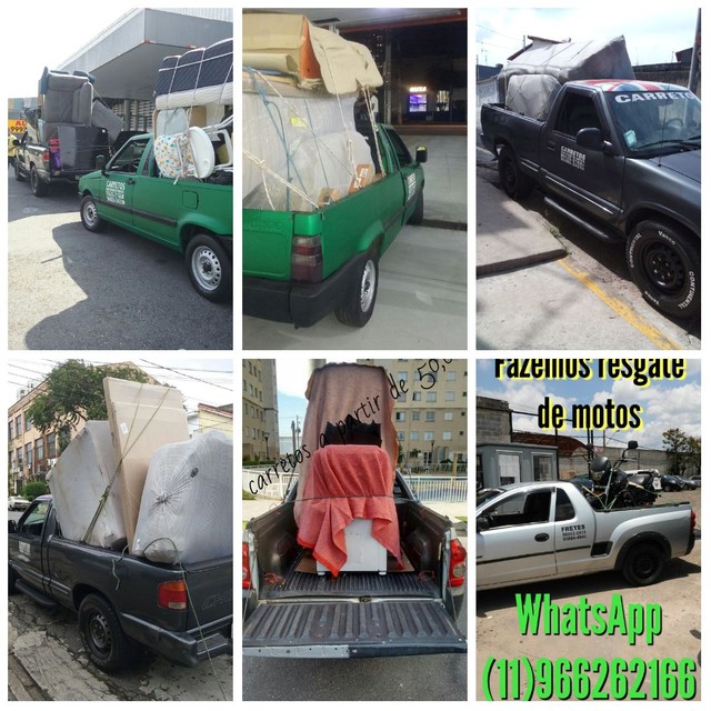 Carretos paulistinha a partir de 100,00
