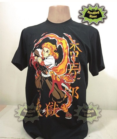 Camisa Camiseta Demon Slayer Kimetsu Tanjiro Hashira 3