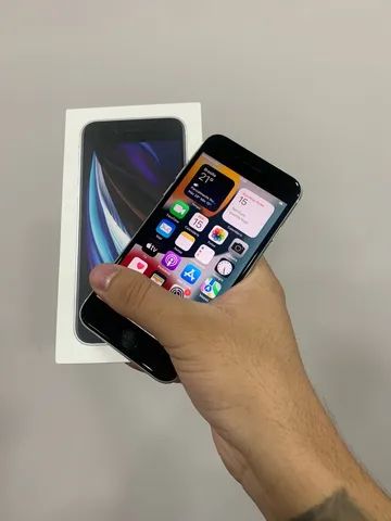 iPhone SE branco com 2020 sem detalhes e garantia // loja aberta  - Foto 2