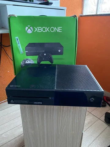 Xbox One S de 500gb (usado). - Nosso Estoque - Bazar dos Games - Loja de  Videogames