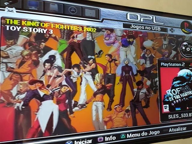 The King of Fighters 98 - Jogo PS2- Para OPL - 2022 