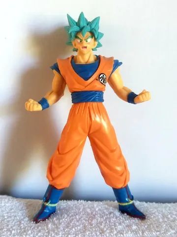 Boneco Dragon Ball Goku Super Saiyajin Blue Versão Especial em