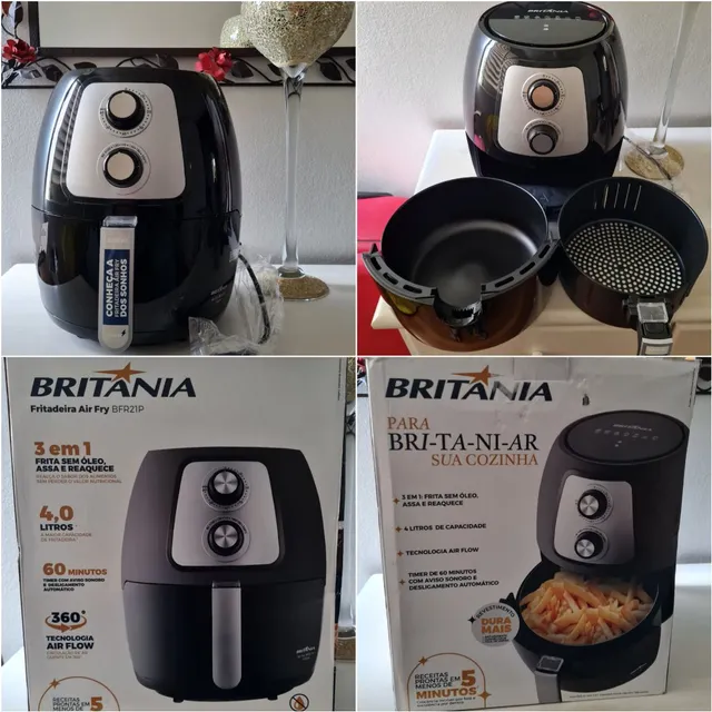 Fritadeira Air Fry BFR21P, Britânia, 220v : : Cozinha