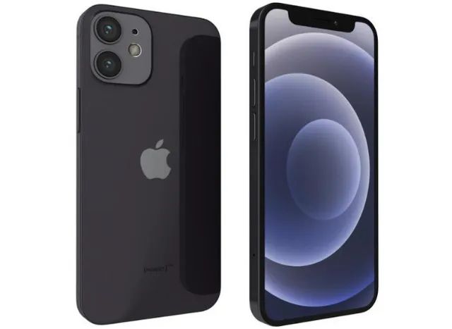 Apple iphone 12 256GB Tela 6,1 12Mpx 5G Dual Chip Preto Novo