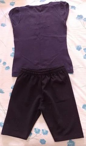 Blusas femininas - infantil - usadas - Foto 5