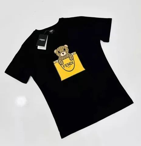 Camiseta Fendi Estampa Urso Cor: Preta - Tamanho L(G) - Roupas - Asa Sul,  Brasília 1258599977