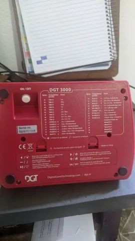 Relógio Digital De Xadrez - Dgt 3000 Red - Hobbies e coleções