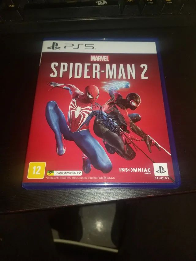 Jogo Marvels Spider Man 2 Ps5 Midia Fisica - Pré Venda