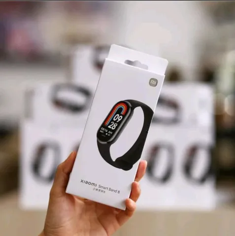 Relógio Xiaomi Mi Band 8 Original + 3 Pulseira 3 Película 3d