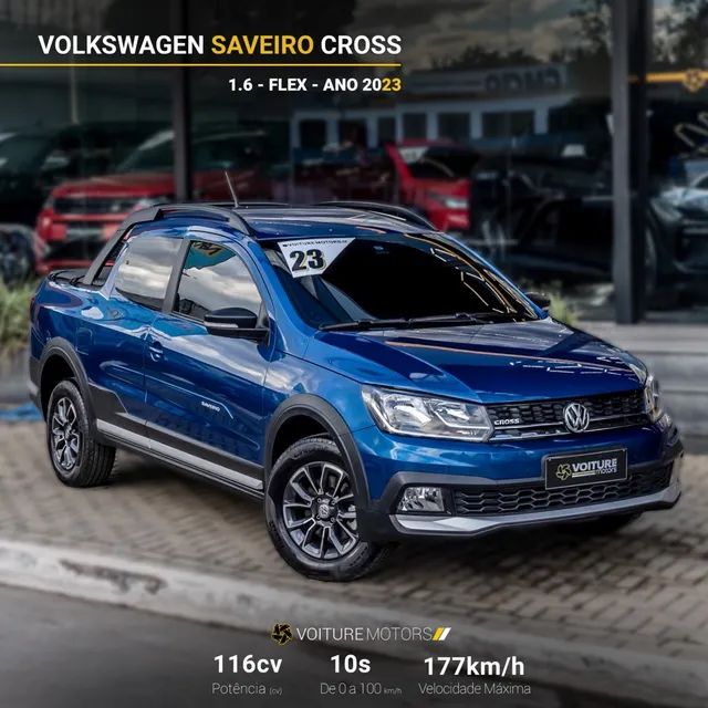 Comprar Picape Volkswagen Saveiro 1.6 G7 Cabine Dupla Cross Flex