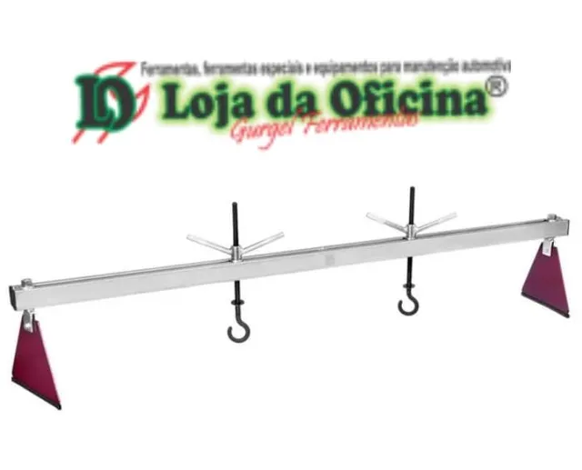Suporte com 2 Ganchos para Sustentação de Motores de Veículos de Passeio - RAVEN-101515