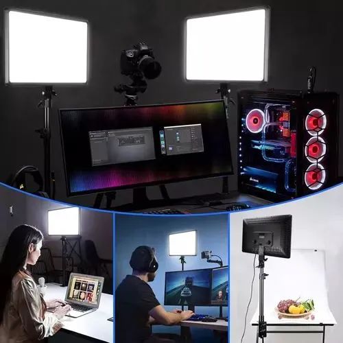 Luminaria Ring Light Profissional Grande 18pol 60cm Tripé 2m<br> - Foto 6