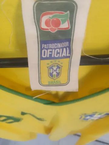 Camisa seleção brasileira tetracampeã mundial 94 tamanho G  - Foto 3