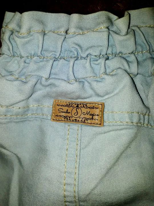 CALÇA MENINA TAM 4 SONHO MÁGICO 105CM - Foto 3