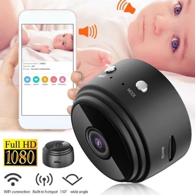 Promoção Mini Câmera A9 Original Sem fio 1080p até 2k Monitoramento Segurança - Foto 5