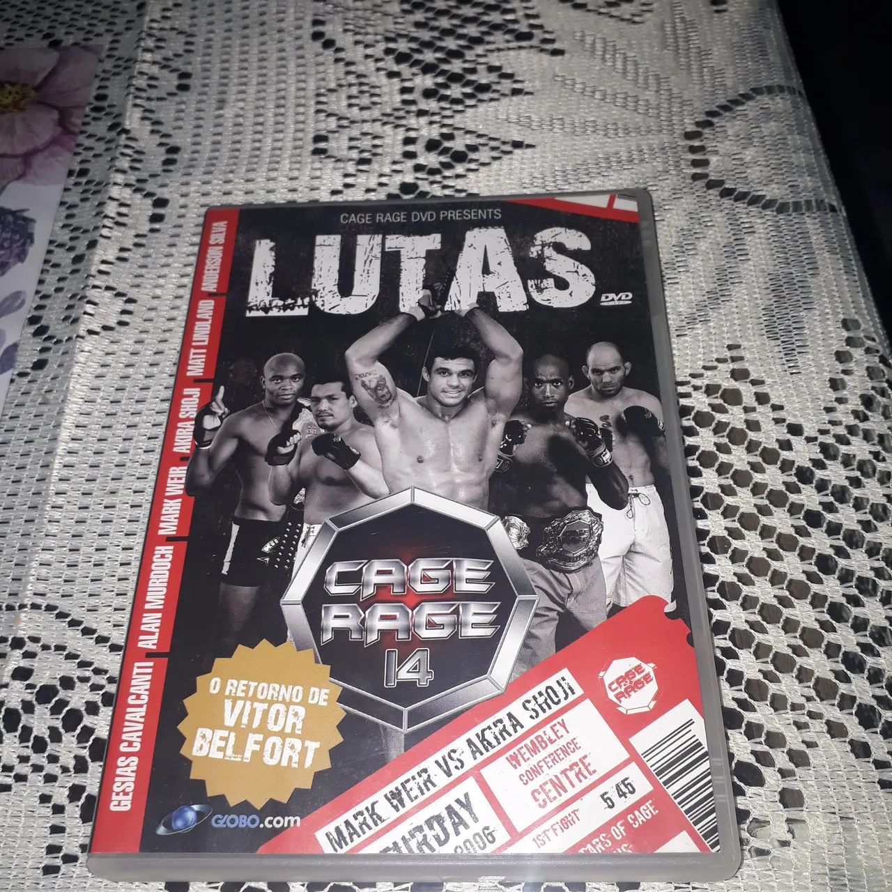 DVD Lutas (Cage Rage 14)