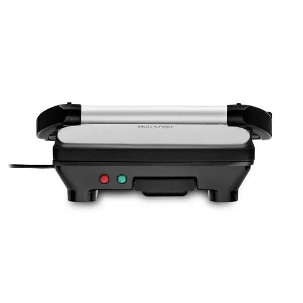 Grill Panini Com Abertura 180° 220v 1500w Multilaser Ce123 - Foto 4