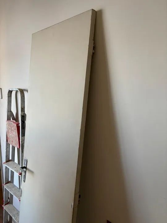 Porta de madeira branca  - Foto 3