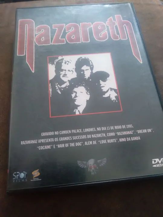 DVD da banda Nazareth  - Foto 5