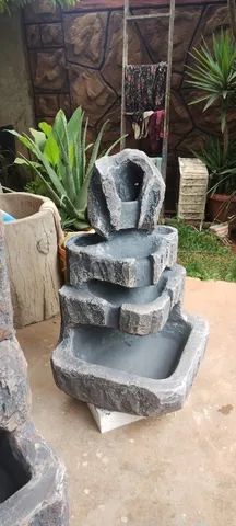 Linda cascata decorativa para jardim - Foto 2