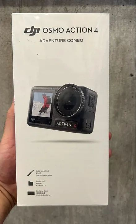 Camera dji Osmo Action 4 Adventure Combo
