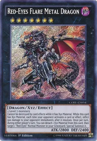 Yugioh!!! Red-eyes Darkness Metal Dragon Dusa-pt068 Ultra Ra
