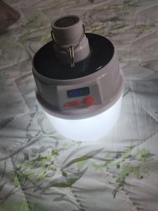 Lampada Solar p/ Camping - Foto 4