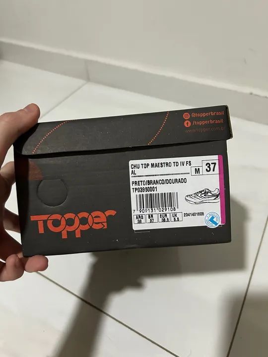 Tênis Futsal Topper Maestro IV - Foto 4