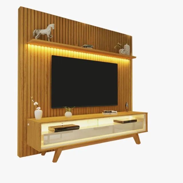 sala home rack bancada painel  - Foto 2