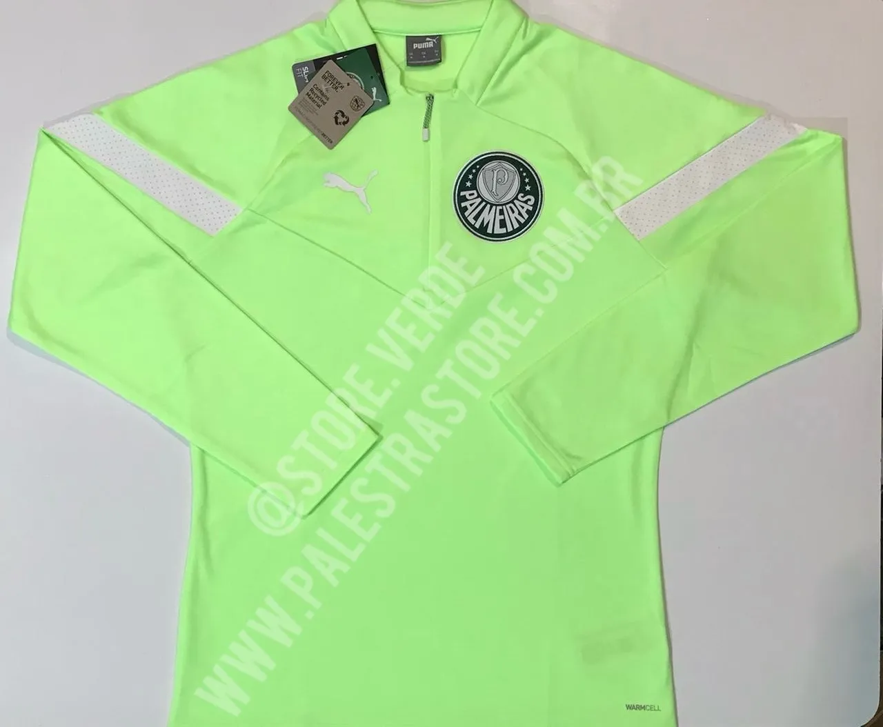 BLUSA TREINO PALMEIRAS 2023 VERDE LIMÃO - PUMAt