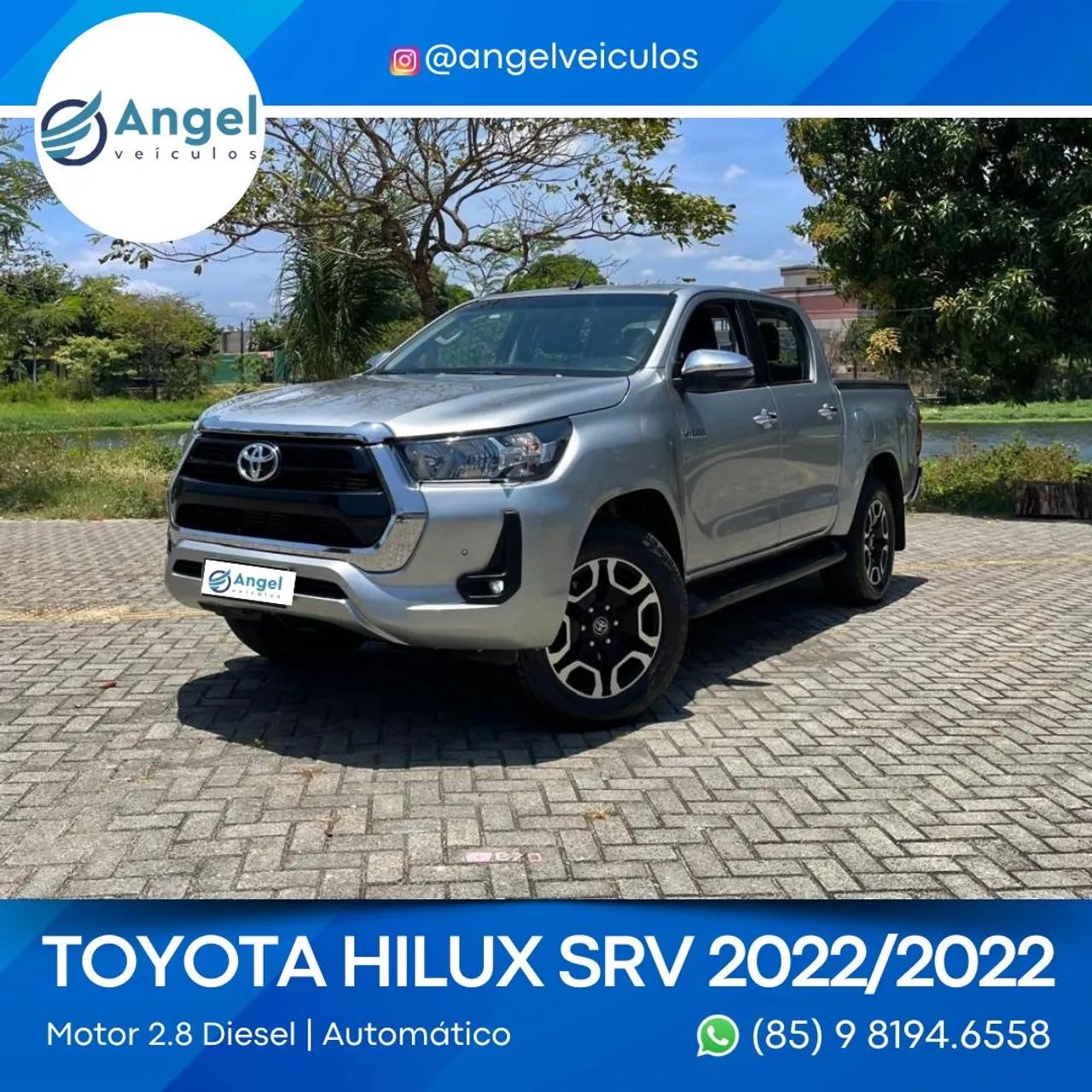 Hilux 22/22 2.8 SRV Aut 4x4 diesel Estado de 0kmVlr 238.990,00?