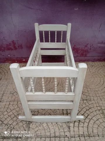 Berço de Balanço antigo  - Foto 4