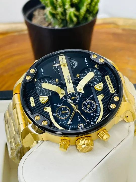 Relógio Diesel 3 Bar Multifuncional Com 04 Máquinas  - Foto 6