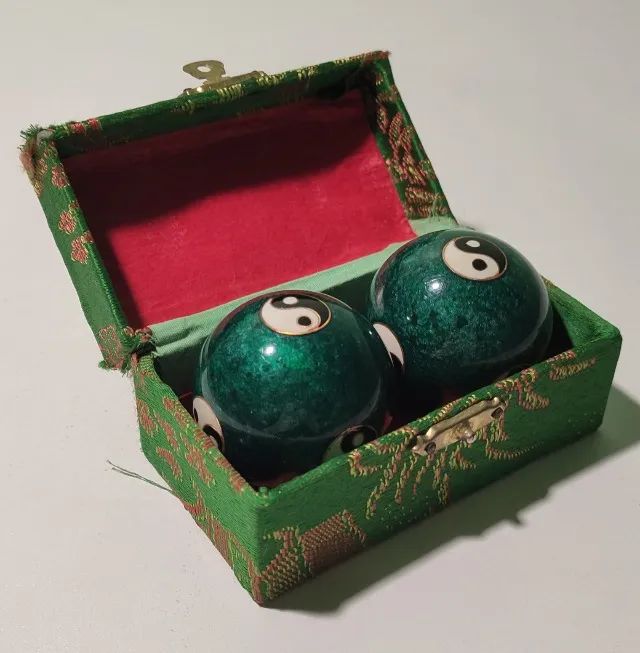 Bolas Chinesas - Tai Chi Baoding - Esferas Terapêuticas - Foto 2