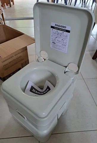 Sanitário/Privada Portátil Porta Potti 20L, PRONTA ENTREGA - Blue Camping