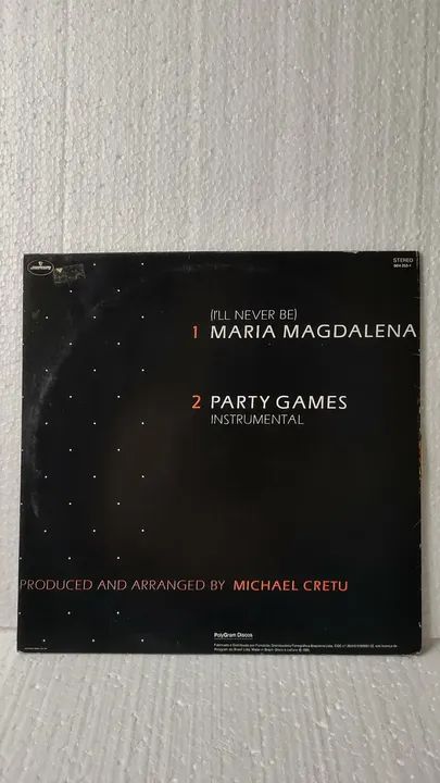 Disco de vinil LP Sandra - I'II never be - Maria Magdalena - Foto 2