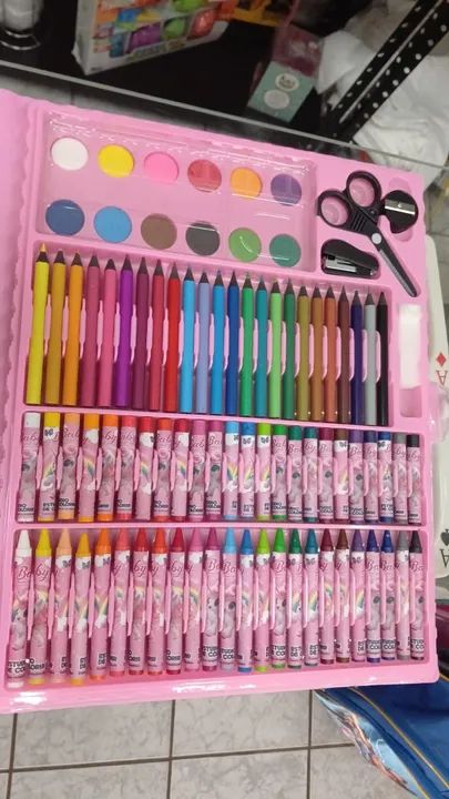 Maleta De Pintura Baby Beautiful 150 Peças - Foto 4