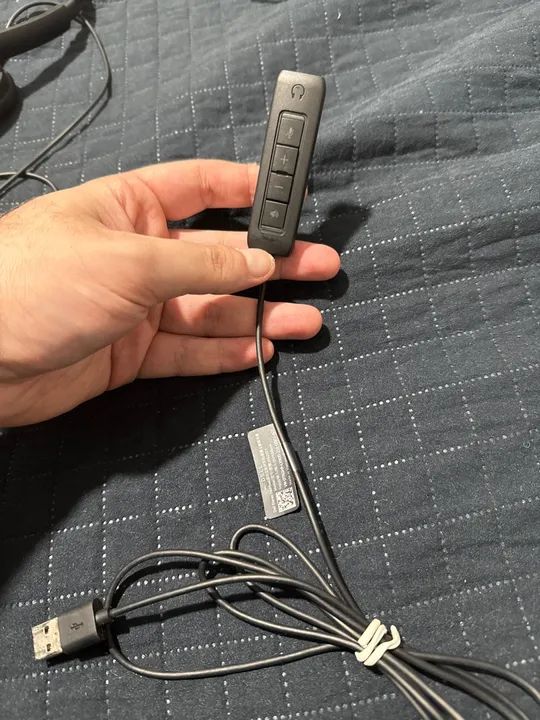 Dell Stereo Headset - Novíssimo - Foto 4